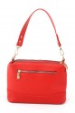 Kırmızı Orta Boy Günlük Kadın Çapraz Askılı Kol Omuz Çantası İthal Kaliteli Suni Deri Çok Gözlü 5357