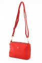 Kırmızı Orta Boy Günlük Kadın Çapraz Askılı Kol Omuz Çantası İthal Kaliteli Suni Deri Çok Gözlü 5357