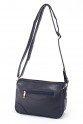 Lacivert Orta Boy Günlük Kadın Çapraz Omuz Çantası İthal Kaliteli Suni Deri Çok Gözlü Astarlı 5358
