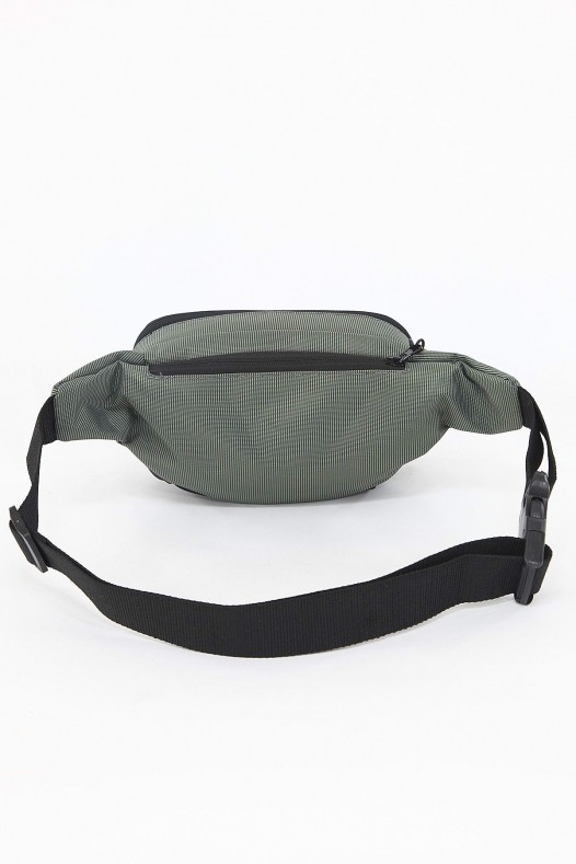 Gri Orta Boy Günlük Unisex Kadın Erkek Bel Çantası Su Geçirmez İmperteks Kumaş Astarlı 5376