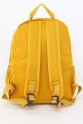 Sarı Büyük Boy Günlük Unisex Kadın Erkek Sırt Çantası Su Geçirmez İthal Krinkıl Kumaş Astarlı 5385