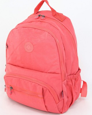 Yavru Ağzı Büyük Boy Günlük Unisex Kadın Erkek Sırt Çantası Su Geçirmez İthal Krinkıl Kumaş 5385