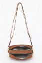 Taba Küçük Boy Günlük Kadın Çapraz Askılı Postacı Omuz Çantası İthal Saten Kumaş İki Gözlü 5406