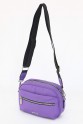 Mor Küçük Boy Günlük Kadın Çapraz Askılı Postacı Omuz Çantası İthal Saten Kumaş Astarlı 5408