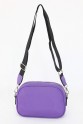 Mor Küçük Boy Günlük Kadın Çapraz Askılı Postacı Omuz Çantası İthal Saten Kumaş Astarlı 5408