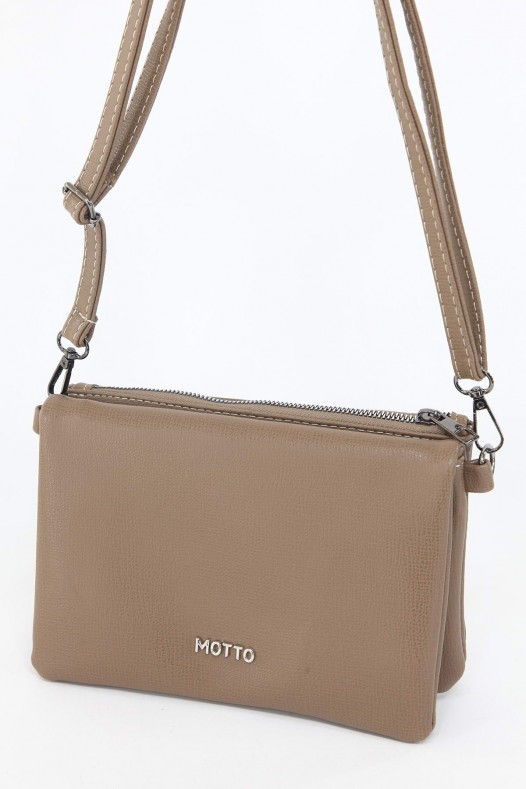 Vİzon Orta Boy Günlük Kadın Çapraz Askılı Portföy Cüzdan İthal Kaliteli Suni Deri Astarlı 5414