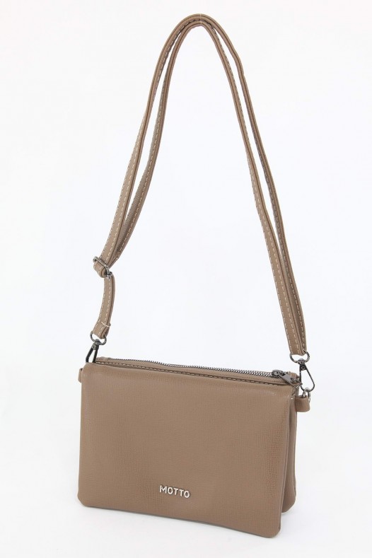 Vİzon Orta Boy Günlük Kadın Çapraz Askılı Portföy Cüzdan İthal Kaliteli Suni Deri Astarlı 5414