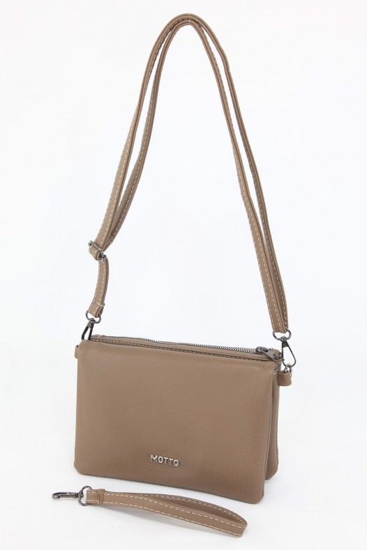 Vİzon Orta Boy Günlük Kadın Çapraz Askılı Portföy Cüzdan İthal Kaliteli Suni Deri Astarlı 5414