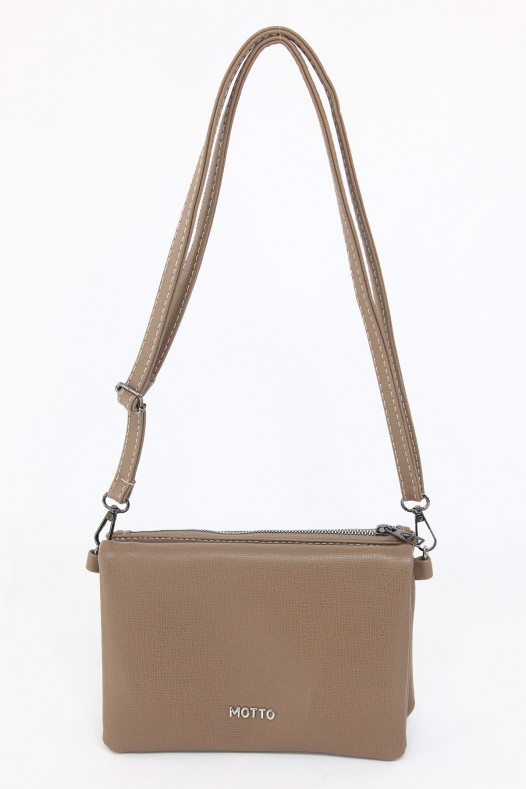 Vİzon Orta Boy Günlük Kadın Çapraz Askılı Portföy Cüzdan İthal Kaliteli Suni Deri Astarlı 5414