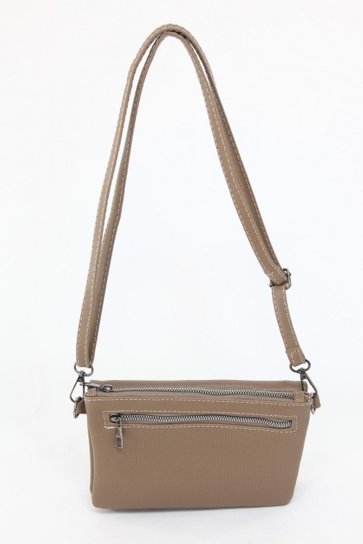 Vİzon Orta Boy Günlük Kadın Çapraz Askılı Portföy Cüzdan İthal Kaliteli Suni Deri Astarlı 5414