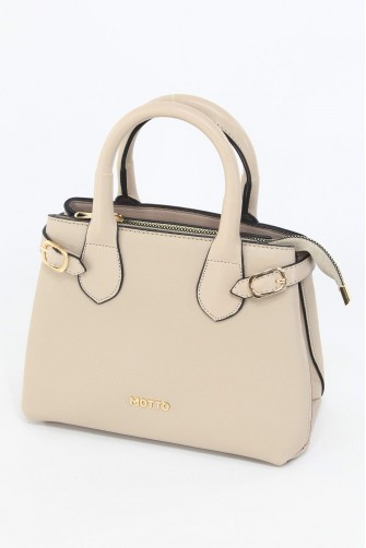 Açık Vizon Küçük Boy Günlük Kadın Çapraz Askılı El Omuz Çantası İthal Kaliteli Suni Deri Astarlı5415