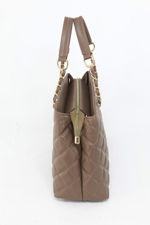 Vizon Büyük Boy Günlük Kadın Çapraz Askılı Kol Omuz Çantası İthal Kaliteli Suni Deri Astarlı 5416