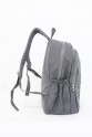 Gri Büyük Boy Günlük Kadın El Askılı Sırt Çantası Su Geçirmez İthal Krinkıl Kumaş Çok Gözlü 5430