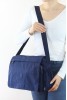 Lacivert A4 Laptop Büyük Boy Günlük Kadın Çapraz Askılı Postacı Omuz Çantası Su Geçirmez Krinkıl5432