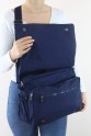 Lacivert A4 Laptop Büyük Boy Günlük Kadın Çapraz Askılı Postacı Omuz Çantası Su Geçirmez Krinkıl5432