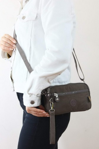 Vizon Orta Boy Günlük Kadın Çapraz Askılı Telefonluk Cüzdan Çanta Su Geçirmez İthal Krinkıl 5445