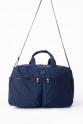 Lacivert Günlük Seyahat Çantası Su Geçirmez İthal Krinkıl Kumaş Çok Gözlü Bölmeli Astarlı 5447
