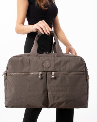 Vizon Günlük Seyahat Çantası Su Geçirmez İthal Krinkıl Kumaş Çok Gözlü Bölmeli Astarlı 5447