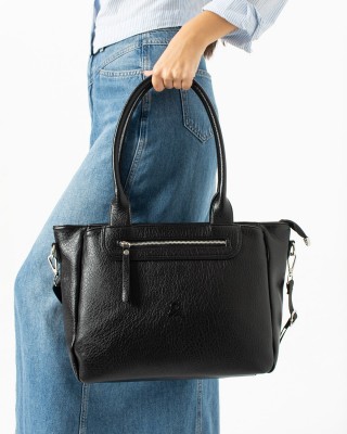 Siyah Büyük Boy Günlük Kadın Çapraz Askılı Kol Omuz Çantası İthal Kaliteli Suni Deri Astarlı 5455